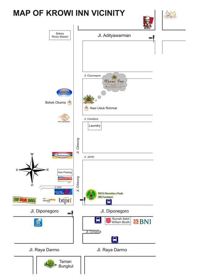 Krowi Inn Surabaya Ngoại thất bức ảnh